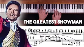 The Greatest Showman Advanced Piano Medley with Sheet Music