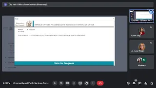 March 18, 2024 - Community and Public Services Committee
