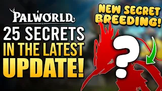 Palworld - 25 Secret TIPS & TRICKS you missed in NEW UPDATE - Xbox & PC