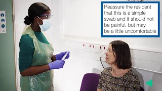 How to use a nose swab kit to test for COVID-19 - a guide for social care staff in all settings