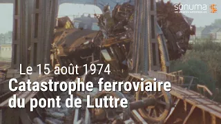 La catastrophe ferroviaire de Luttre : la rame déraille à 116 km/h  - Archives SONUMA