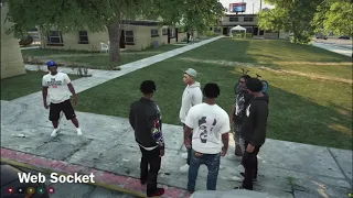 GTA RP | ZAY GETS INTO A FIGHT AFTER GETTING SCAMMED IN FRONT OF THE GANG? 😈 *VERY FUNNY* YBN LS V3