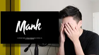 MANK OFFICIAL TEASER TRAILER REACTION (REDDIT TEASER)