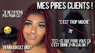 GRWM ANECDOTE | MES PIRES CLIENTS ! 😭🤬