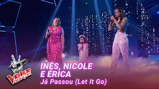 Inês, Nicole and Érica - “Já Passou (Let It Go)" | 1st Live Show | The Voice Gerações Portugal 2023