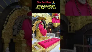 Shirdi Sai Baba Shej Aarti Live today|#shorts #sai #shirdi #aarti#live#livedarshan