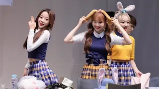 [4K] 181014 이달의 소녀 츄/이브 직캠 (LOONA/Chuu) - 놀자타임 @팬사인회(코바코홀)/Fancam By 쵸리(Chori)