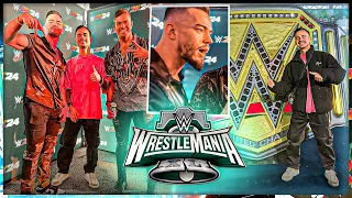 WRESTLER machen ANSAGE an EL RILLE + LIVE bei SMACKDOWN !! 😱🔥 WWE Wrestlemania Vlog #2