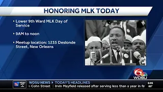 New Orleans area events for Martin Luther King Day