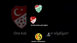 Bursaspor Eskişehirspor dostluğu