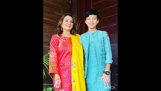 Iqrar Ul Hassan & beautiful family #eid look#pehlajhassan#iqrarulhassan#shorts#viral