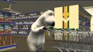 Mosconi the Bear at the Supermarket.flv