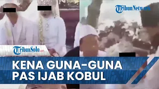 VIRAL Video Pengantin Wanita Disebut Terkena Guna-guna saat Ijab Kabul, Tiba-tiba Berteriak Histeris