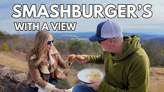 GREAT TIME in Class B #vanlife MIddlesboro Ky House made of Coal | Smashburger's Veterans Overlook