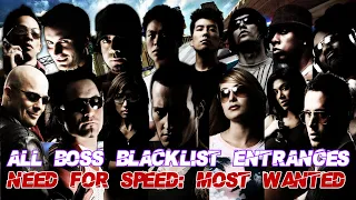 Need For Speed: Most Wanted 2005 Mod - All Boss Race Entrances 「 1080/60 」