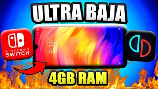 EMULE la SWITCH en un CELULAR GAMA ULTRA BAJA con 4GB RAM Y ES INCREIBLE😲