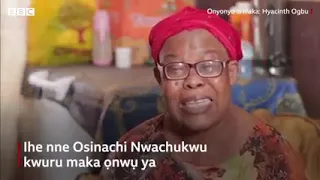 Mrs Osinachi Nwachukwu mother and sisters interview by BBC