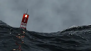 Buoy At Sea