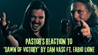 "Dawn Of Victory" - Dan Vasc ft. Fabio Lione REACTION