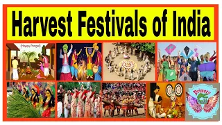 Harvest Festivals (Statewise Festivals related to Harvesting) Faslon ke Tyohar For all Classes