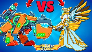 MYTHIC TANK VALKYRIE VS LEGENDARY TANK REX! Which Tank is the Best? Hills of Steel