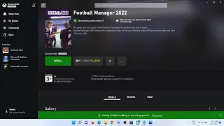 Fix Football Manager 2022 Not Installing On Xbox App On Windows 11/10 PC