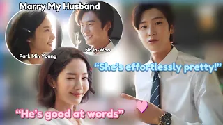 Na In-Woo has huge crush on Park Min Young | Marry My Husband Behind Scene | PART 1