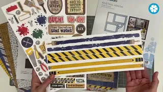 DIY Scrapbook Layouts with CM's Riveting Collection! | Fast & Fun Projects w/Noreen | Wed. Jan. 24