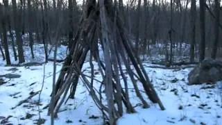 TeePee structure possible footprint in area today, known of this area for 2 years now.