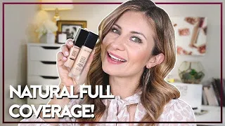 Full Coverage, NATURAL Long-wearing Foundation Tutorial