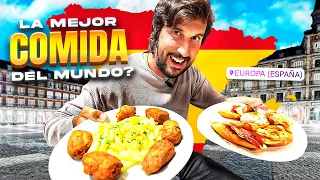 PROBANDO la MEJOR COMIDA del MUNDO | La comida ESPAÑOLA🇪🇦 - WilliamRamosTV