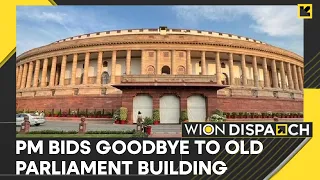 PM Modi bids adieu to old Parliament building, recounts 75 years of parliament journey | WION