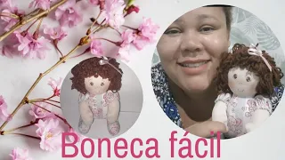 Boneca de pano fácil