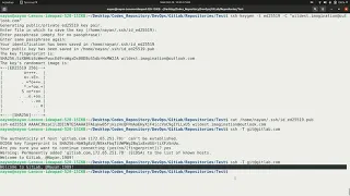 GitLab SSH setup on Linux