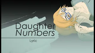 Daughter   Numbers Lyric Video