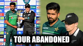 BREAKING NEWS! Pakistan vs New Zealand Abandoned | PAK v NZ series Cancelled