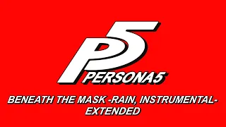 Beneath the Mask -rain, instrumental- | Persona 5 OST [Extended]