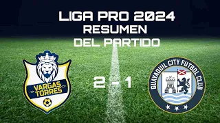 VARGAS TORRES VS 9 DE OCTUBRE  ( 2 - 1 ) I RESUMEN DEL PARTIDO Y GOLES I LIGA PRO SERIE B