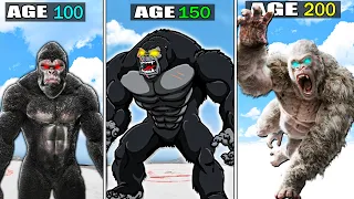 SHINCHAN SURVIVING 200 YEARS as BLACK KING KONG in GTA 5