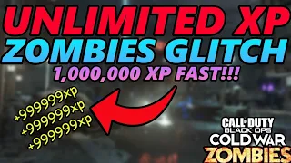 UNLIMITED XP GLITCH! Level Up Fast Cold War Zombies! Season 6 Cold War Glitches Cold War Xp Glitch