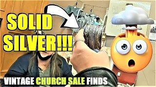 Ep575:  AMAZING Church Sale Finds You WON'T BELIEVE!  🤯 Shop with me for antique collectibles