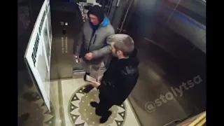 Путин в Киевском лифте