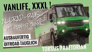 Torsus Praetorian – Offroad-Vanlife in XXL (Testfahrt 2021)