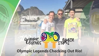 Olympic Legends Checking out Rio