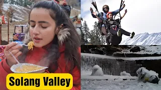 My First Paragliding Experience || Solang Valley || Anjani Mahadev || Jyotika Dilaik