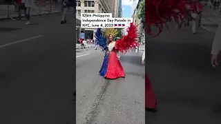 Philippine Independence Day Parade, NYC 2023 | #philippineindependenceday #nyc #foodandtravel  #pnoy