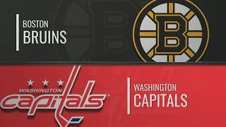 Бостон - Вашингтон Кэпиталз | НХЛ обзор матчей 11.12.2019 | Boston Bruins vs Washington Capitals