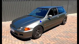 EG Civic B18C - Racecar Walkaround / Build Breakdown