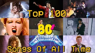 Top 100 Hit Songs of the 80s (1980-1989)