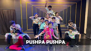 PUSHPA PUSHPA DANCE COVER | Pushpa 2 - The Rule | Allu Arjun | DSP | N Dance and Fitness Studio